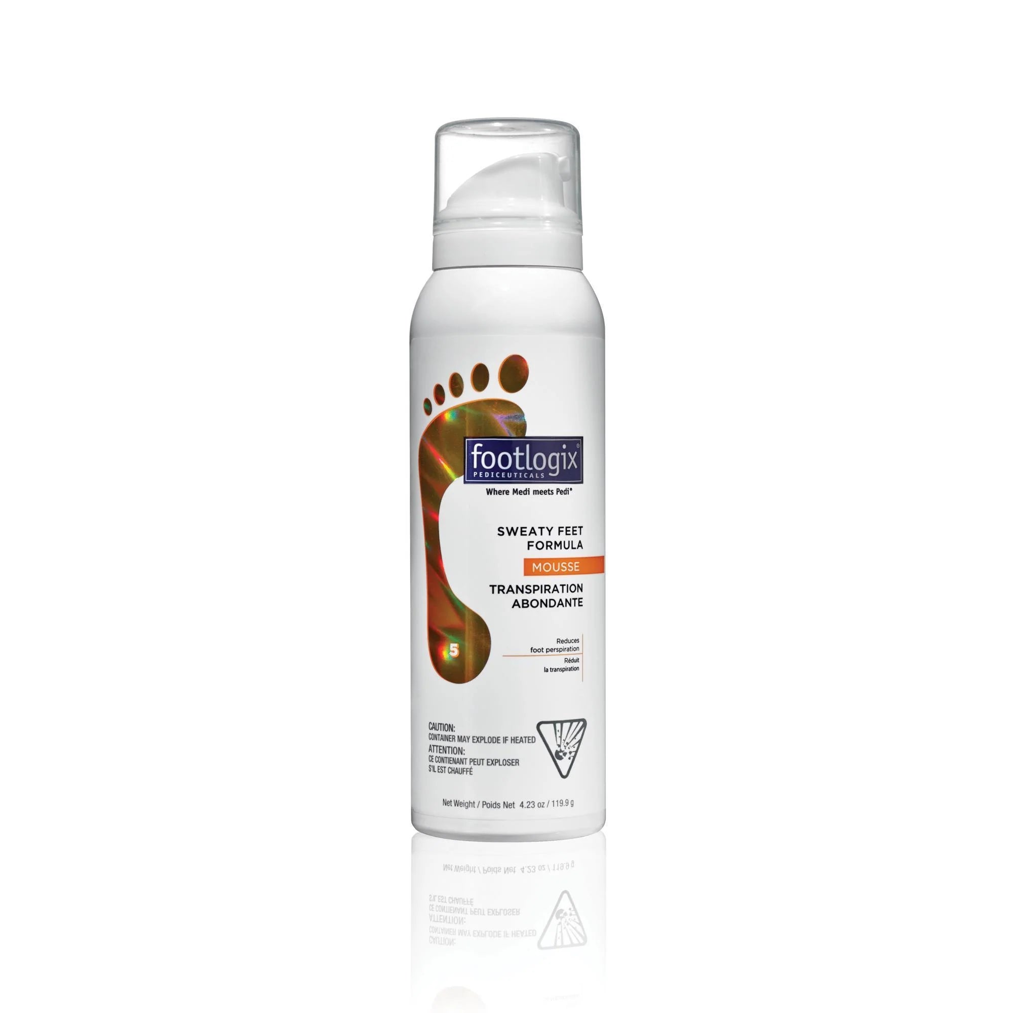 Footlogix Sweaty Feet Formula, 4.2 oz