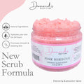 Organic Sugar Scrub- Pink Hibiscus